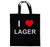 I Love Lager - Cotton Tote Bag