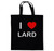 I Love Lard - Cotton Tote Bag I Love Lard - Cotton Tote Bag