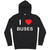 I Love Buses - Hoodie