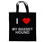 I Love My Basset Hound - Cotton Tote Bag