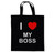 I Love My Boss - Cotton Tote Bag