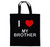 I Love My Brother - Cotton Tote Bag
