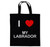I Love My Labrador - Cotton Tote Bag