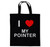 I Love My Pointer - Cotton Tote Bag