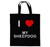 I Love My Sheepdog - Cotton Tote Bag