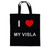 I Love My Visla - Cotton Tote Bag