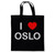 I Love Oslo - Cotton Tote Bag