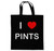 I Love Pints - Cotton Tote Bag I Love Pints - Cotton Tote Bag