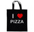 I Love Pizza - Cotton Tote Bag