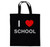 I Love School - Cotton Tote Bag