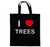 I Love Trees - Cotton Tote Bag I Love Trees - Cotton Tote Bag