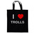 I Love Trolls - Cotton Tote Bag