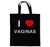 I Love V*ginas - Cotton Tote Bag