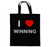 I Love Winning - Cotton Tote Bag