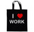 I Love Work - Cotton Tote Bag