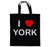 I Love York - Cotton Tote Bag