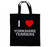I Love Yorkshire Terriers - Cotton Tote Bag