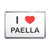 I Love Paella - Plastic Fridge Magnet I Love Paella - Plastic Fridge Magnet