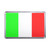 Italy Flag - Plastic Fridge Magnet Italy Flag - Plastic Fridge Magnet