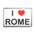 I Love Rome - Plastic Fridge Magnet