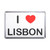 I Love Lisbon - Plastic Fridge Magnet