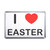 I love Easter - Plastic Fridge Magnet