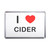 I Love Cider - Plastic Fridge Magnet I Love Cider - Plastic Fridge Magnet
