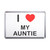 I Love My Auntie - Plastic Fridge Magnet I Love My Auntie - Plastic Fridge Magnet