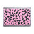 Pink Leopard Print - Plastic Fridge Magnet