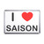 I love Saison - Plastic Fridge Magnet
