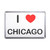 I Love Chicago - Plastic Fridge Magnet I Love Chicago - Plastic Fridge Magnet
