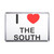 I love The South - Plastic Fridge Magnet