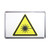 Laser Radiation - Plastic Fridge Magnet