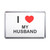 I Love My Husband - Plastic Fridge Magnet I Love My Husband - Plastic Fridge Magnet