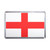 England Flag - Plastic Fridge Magnet
