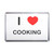 I Love Cooking - Plastic Fridge Magnet