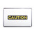 Caution - Plastic Fridge Magnet Caution - Plastic Fridge Magnet