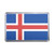 Iceland Flag - Plastic Fridge Magnet Iceland Flag - Plastic Fridge Magnet