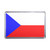 Czech Republic Flag - Plastic Fridge Magnet Czech Republic Flag - Plastic Fridge Magnet