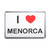 I Love Menorca - Plastic Fridge Magnet I Love Menorca - Plastic Fridge Magnet