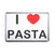I Love Pasta - Plastic Fridge Magnet I Love Pasta - Plastic Fridge Magnet