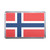 Norway Flag - Plastic Fridge Magnet Norway Flag - Plastic Fridge Magnet