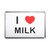 I Love Milk - Plastic Fridge Magnet I Love Milk - Plastic Fridge Magnet