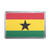 Ghana Flag - Plastic Fridge Magnet
