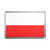 Poland Flag - Plastic Fridge Magnet Poland Flag - Plastic Fridge Magnet