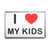 I love My Kids - Plastic Fridge Magnet