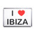 I Love Ibiza - Plastic Fridge Magnet