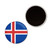 Iceland Flag - Button Badge Fridge Magnet