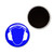 Ear Protection - Button Badge Fridge Magnet