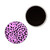 Pink Leopard Print - Button Badge Fridge Magnet Pink Leopard Print - Button Badge Fridge Magnet